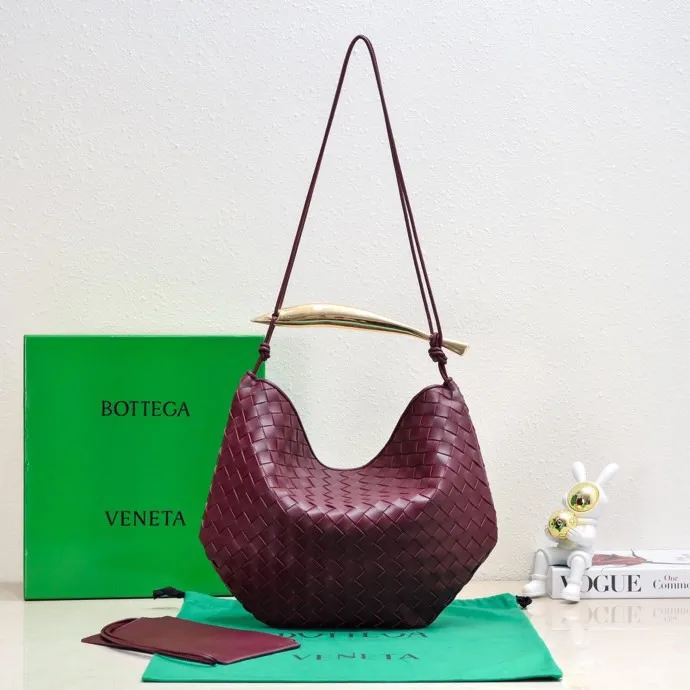 Large burgundy